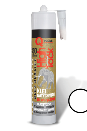 KLEJ <br />MONTAŻOWY <br /><b> HIGH TACK <br />MOCNY <br /></b> <b> 290 ml </b>