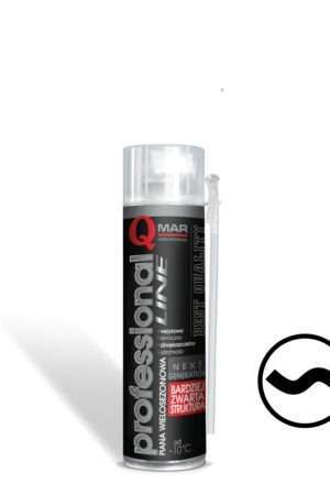 PIANA POLIURETANOWA <br /><b>BEST QUALITY<br /> WĘŻYKOWA<br /></b> PROFESJONALNA <br /><b>500 ml</b>