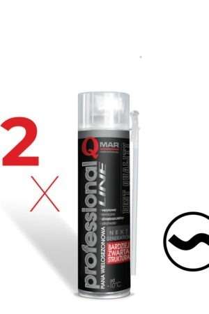 PIANA POLIURETANOWA <br /><b>BEST QUALITY<br /> WĘŻYKOWA<br /></b> PROFESJONALNA <br /><b>500 ml<br /></b> x12
